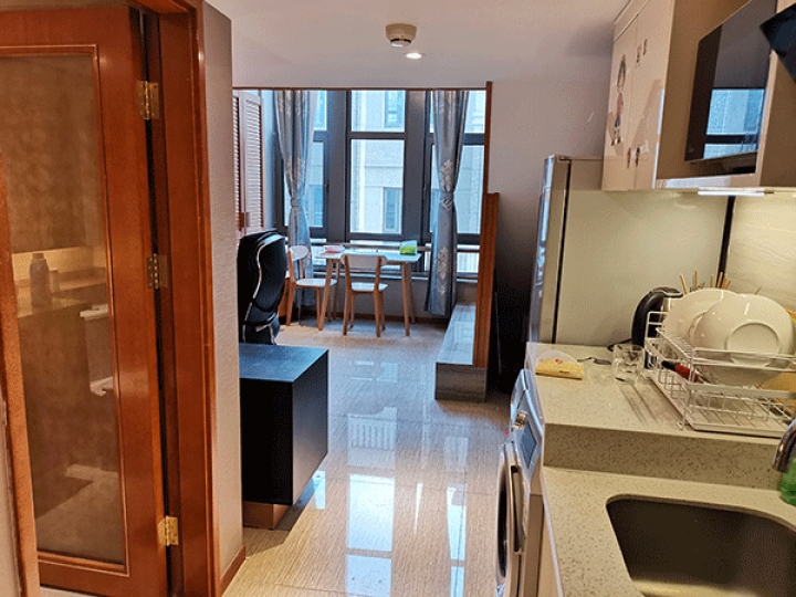 1 Bedroom Loft near line 4 subway station in Beijing